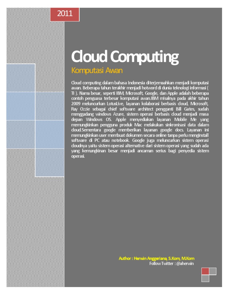 Tren Cloud Computing dan Layanan Utama | PDF