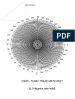 Polar Stereonet PDF