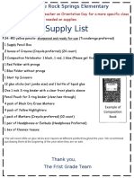 1 Supply List 2020-2021