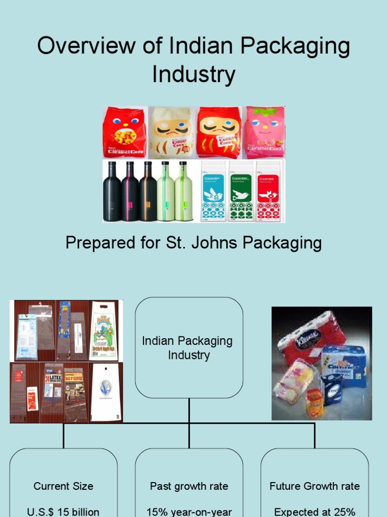 Overview of Indian Packaging Industry PDF Packaging And Labeling Economic Growth