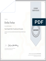 Certificate PDF