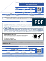 Boleto Electrónico: Nombre RUT Origen Destino Fecha Hora
