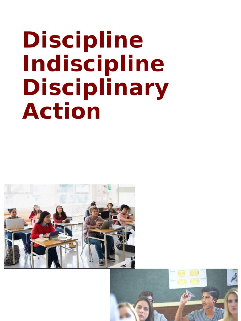 Disciplinary Action. PDF Punishments Disciplines
