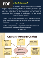 Industrial Conflict