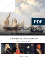 Los Virreyes de América Del Norte (Nueva España 1535-1821)