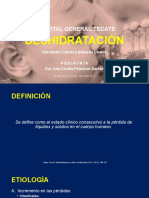 Deshidratación y Planes de Hidratación - Pediatría