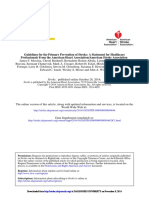 Guidelines For The Primary Prevention of Stroke PDF