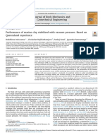 Performance of Marine Clay Stabilised With V - 2019 - Journal of Rock Mechanics PDF