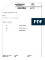 Policy On Quality Education Procedure Manual: GT Northeast Academy