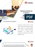 Banca móvil: transacciones rápidas y seguras