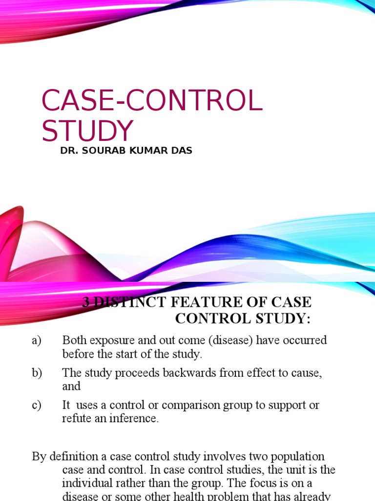 Case Control | PDF | Clinical Medicine | Medicine