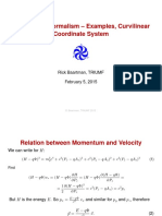 Hamiltonian Formalism - Examples, Curvilinear Coordinate System