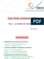 Droit-Fond de commerce