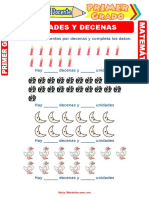 Matemática unidades decenas