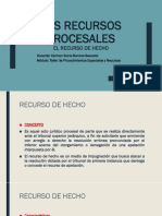 Recurso de Hecho PDF