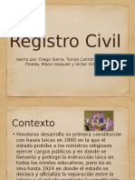 Registro Civil - Grupo 3
