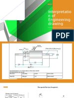 Interpretation of Engineering Drawing