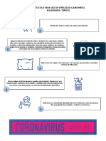 Protocolo para Uso de Vehiculos - Camioneta, Maquinaria, Etc PDF