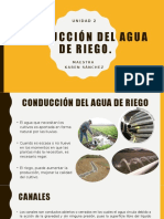 Unidad 2conducción Del Agua de Riego