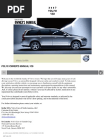 Download VOLVO V50 2007 User Manual by kir0i SN45901528 doc pdf