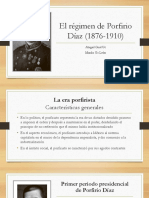 El Régimen de Porfirio Díaz (1876-1910)