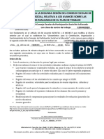 Convocatoria y Formato de Acta Ceps 2da Sesion 2019-2020