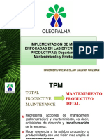 Implementacion de Mejoras Enfocadas en Las Diversas Areas Productivas