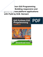 PDF Qt5 Python Gui Programming Cookbook: Building Responsive and Powerful Cross-Platform Applications With Pyqt by B.M. Harwani
