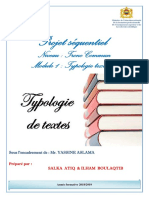 Projet Séquentiel Typologie Textuelles