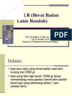 BBLR (Berat Badan Lahir Rendah)