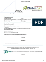 EuPlătesc - Ro - Detaliile Tranzacţiei PDF