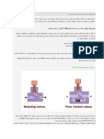 میترینگ ولو Metering valves چیست PDF