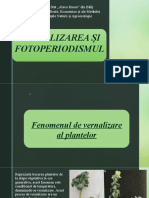 Vernaliare Si Fotperiodismuul