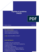 PACES - Poly - Protides Peptide Et Proteines LEHMANN 2010-2011 - 1 Page Couleur