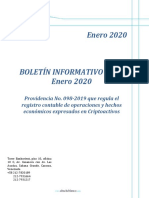 AB&A-Boletín No. 4 enero  2020 Providencia SUNACRIP registro contable criptoactivos