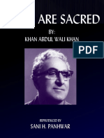 Facts Are Sacred by Khan Abdul Wali Khan
