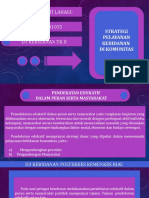 ASUHAN KEBIDANAN KOMUNITAS Strategi Pelayanan Kebidanan Di Komunitas