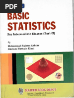 Basic Statistics by Muhammad Saleem Akhtar PDF