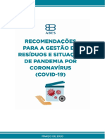 Gestão de Resíduos e COVID-19