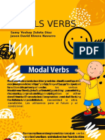 Modals Verbs: Samy Yoshay Zuleta Díaz Jason David Rivera Navarro