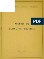 Escuela Superior Peronista - Apuntes de Economia Peronista