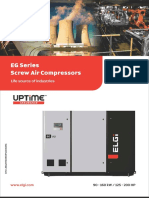 EG Series Screw Air Compressors: Life Source of Industries