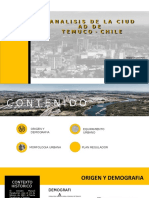 Analisis de La Ciud Ad de Temuco - Chile