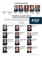 Joint Chiefs of Staff / Flag Officers and Senior Enlisted Leaders of The U.S. Navy