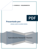 Evidencia 2 - Proyecto 3 Requerimientos