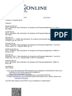 1960 Neo-Liberalism An Analysis and Proposed Application