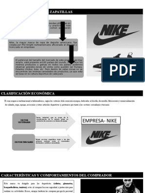erupción sucesor Aclarar NIKE | PDF | Nike | Marca