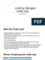 Code.org: Belajar Pemrograman dengan Bermain