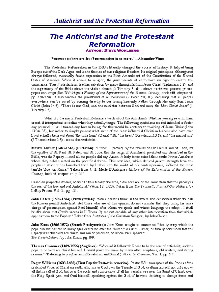 the-antichrist-and-the-protestant-reformation-author-steve-wohlberg