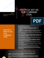 Política SST de Sur Company Ltda